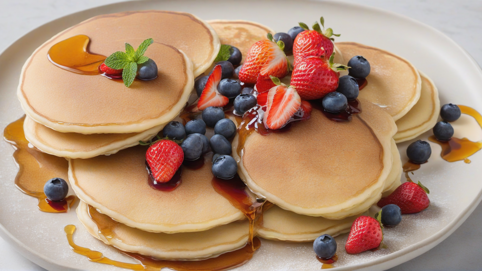 pancakes con farina di riso